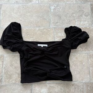 More to Come Cutout Crop Top